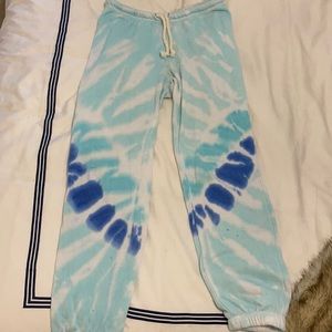 Cozy tie dye sweatpants